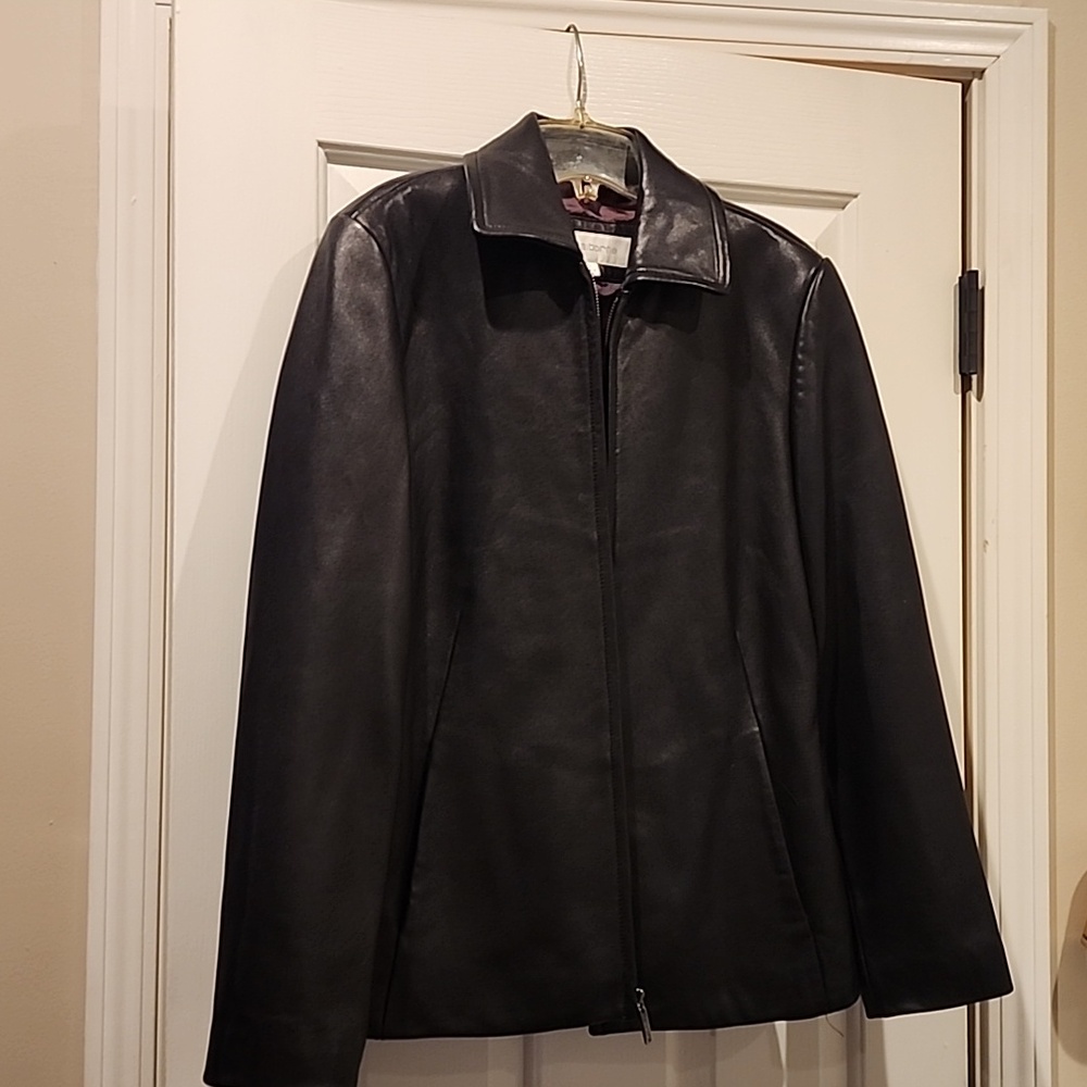 Leather jacket